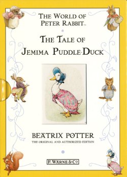 画像1: 【THE TALE OF JEMIMA PUDDLE-DUCK】  Beatrix Potter(F.WARNE&CO 千趣会版)