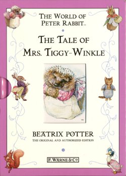 画像1: 【THE TALE OF MRS.TIGGY-WINKLE】  Beatrix Potter(F.WARNE&CO 千趣会版)