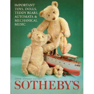 画像: 【Sotheby's　玩具・ＤＯＬＬ・テディベア・オートマタ・メカニカルミュージック　オークションカタログ】