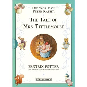 画像: 【THE TALE OF MRS. TITTLEMOUSE】  Beatrix Potter(F.WARNE&CO 千趣会版)