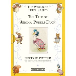 画像: 【THE TALE OF JEMIMA PUDDLE-DUCK】  Beatrix Potter(F.WARNE&CO 千趣会版)