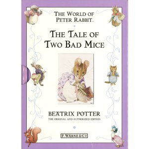 画像: 【THE TALE OF TWO BAD MICE】  Beatrix Potter(F.WARNE&CO 千趣会版)