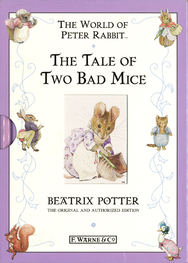画像1: 【THE TALE OF TWO BAD MICE】  Beatrix Potter(F.WARNE&CO 千趣会版)